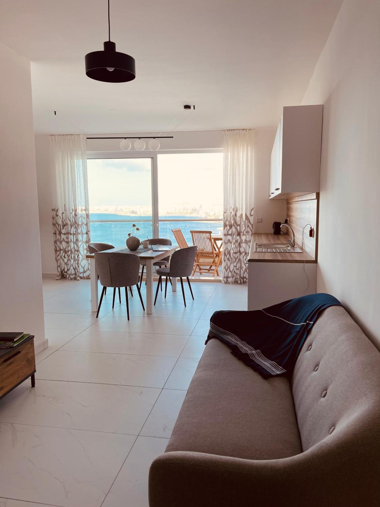 Blu Mar Sea View Apartments San Pawl il-Baħar Kültér fotó