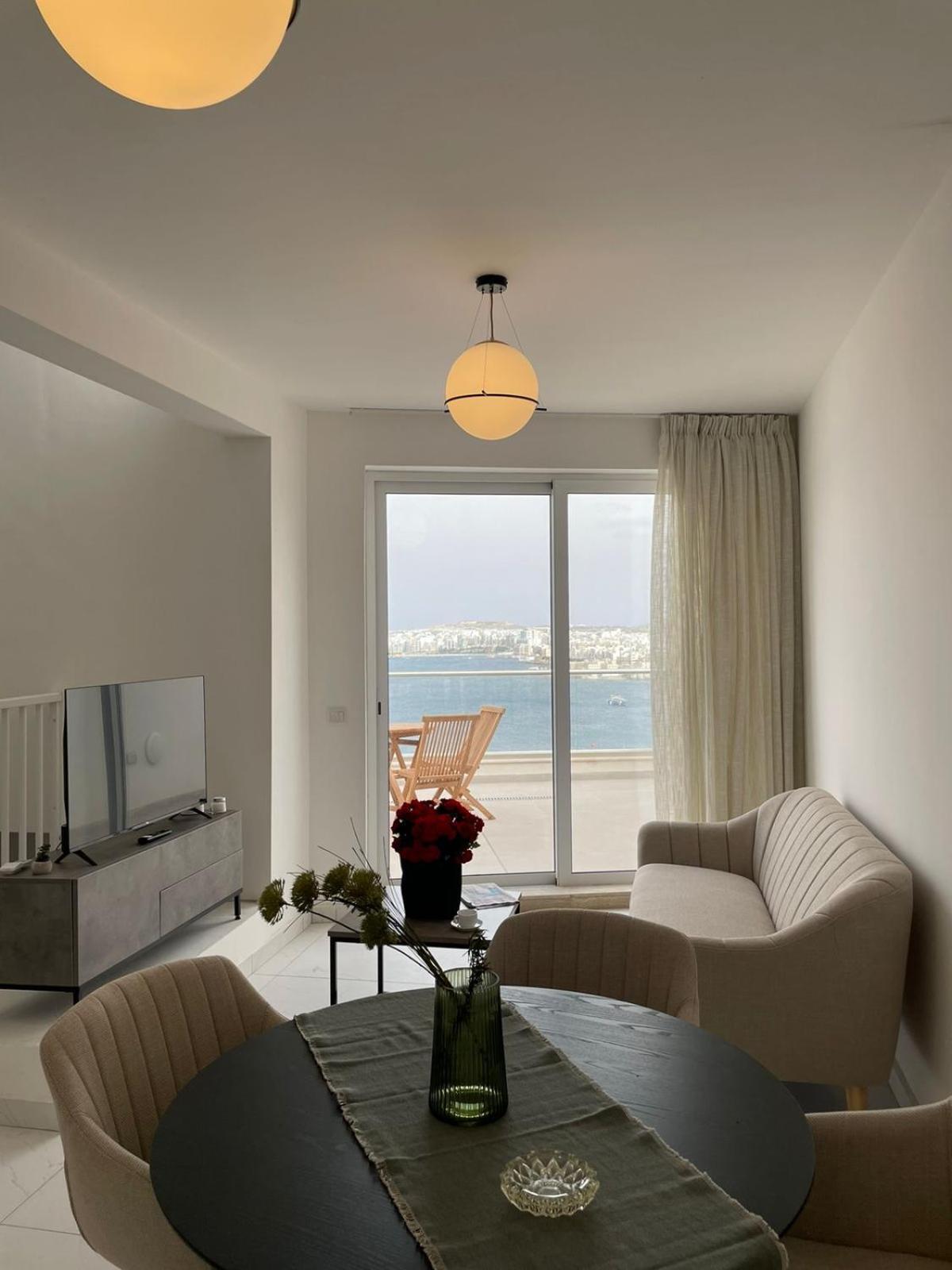 Blu Mar Sea View Apartments San Pawl il-Baħar Kültér fotó