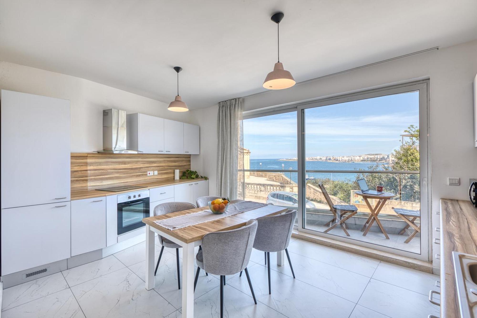 Blu Mar Sea View Apartments San Pawl il-Baħar Kültér fotó